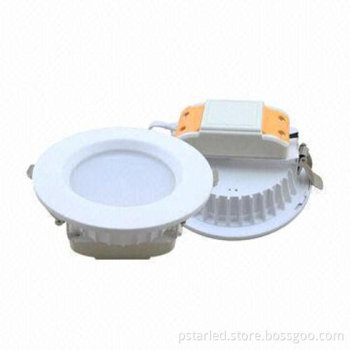 SMD 5630 LED downlight, 7W, RA>80, C-Tick/SAA/CE certified, RoHS Directive-compliant
